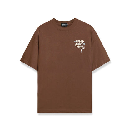 Noforty Project Oversize Tshirt Swill Brown