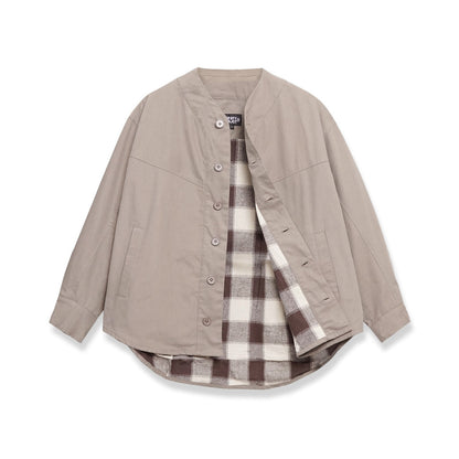 Noforty Project Oversize Jacket Kagawa Light Brown