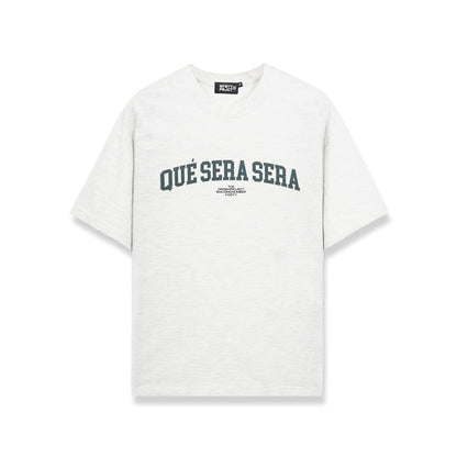 Noforty Project Oversize Tshirt Que Sera Grey