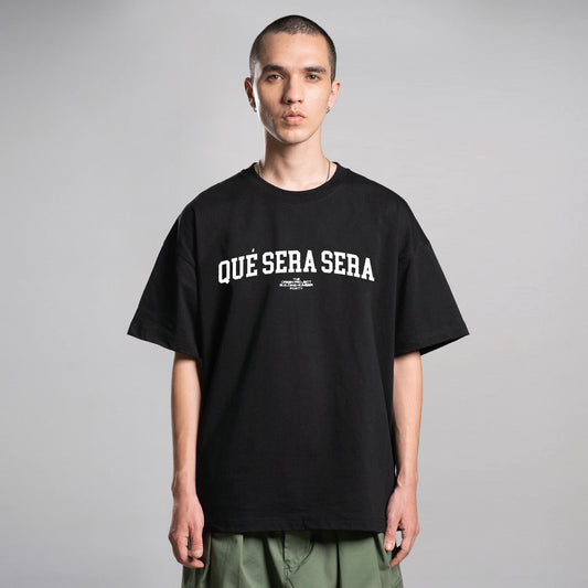 Noforty Project Oversize Tshirt Que Sera Black