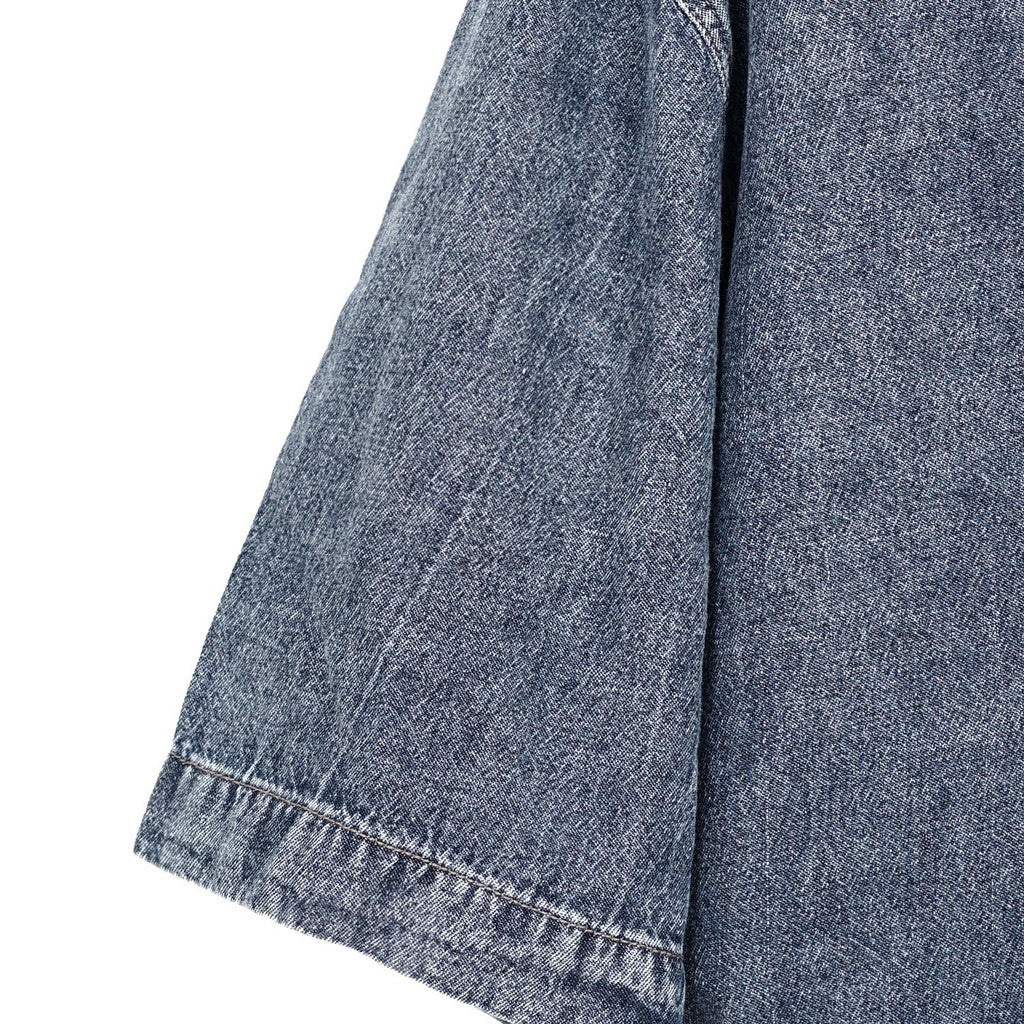 Noforty Project Oversize Short Shirt Denim Lowa Dark Blue