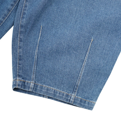 Noforty Project Baloon Denim Pants Saigon Medium Blue