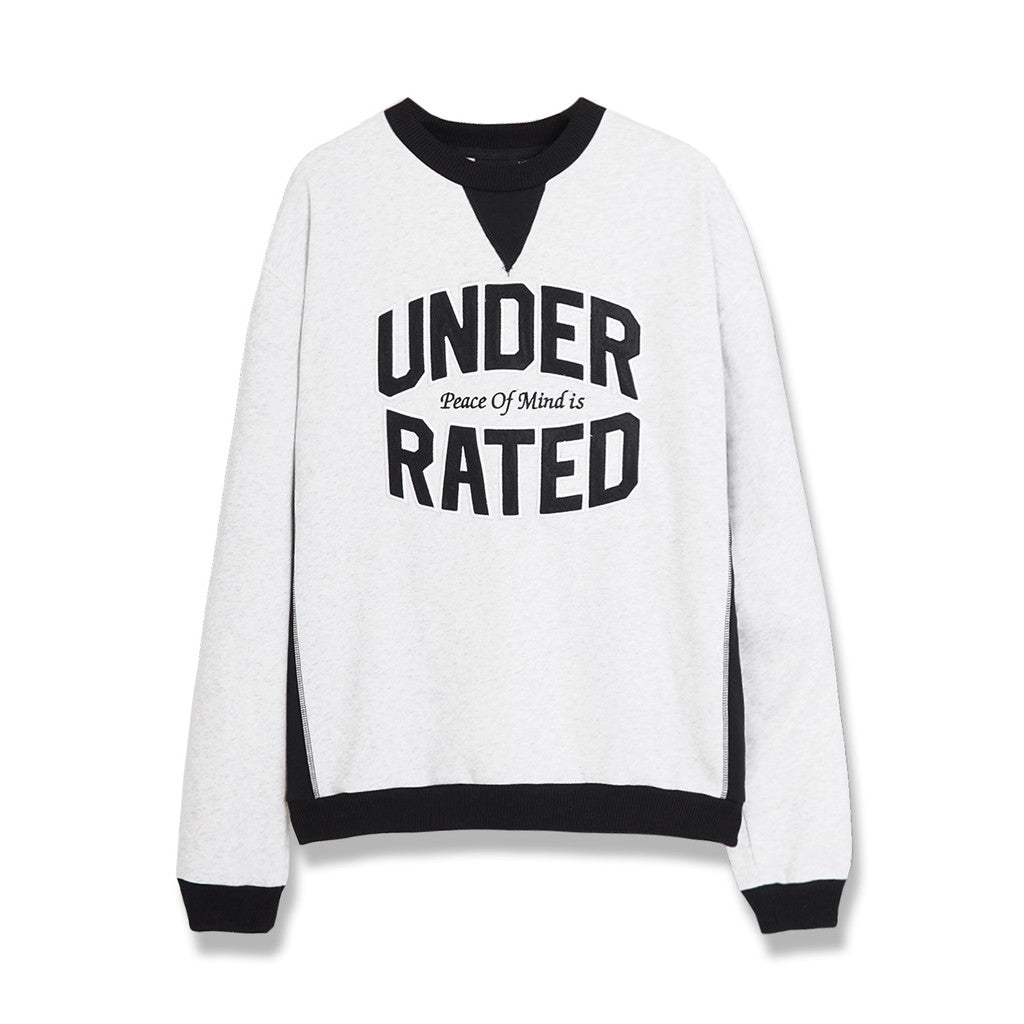 Noforty Project Oversize Sweater Crewneck Underrated Misty