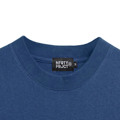 Noforty Project Oversize Tshirt Genuine Blue