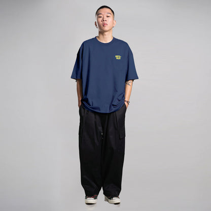 Noforty Project Oversize Tshirt Genuine Blue
