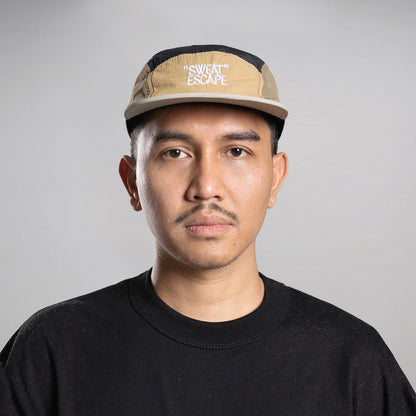 Noforty Project Five Panel Caps Dustin Black