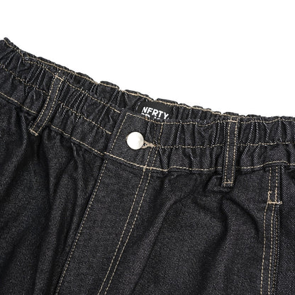 Noforty Project Jort Denim Short Pants Naka Black