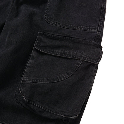 Noforty Project Baggy Cargo Long Pants Hamford Black