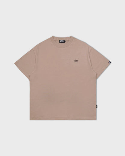 Noforty Oversize Tshirt Brown Trivale