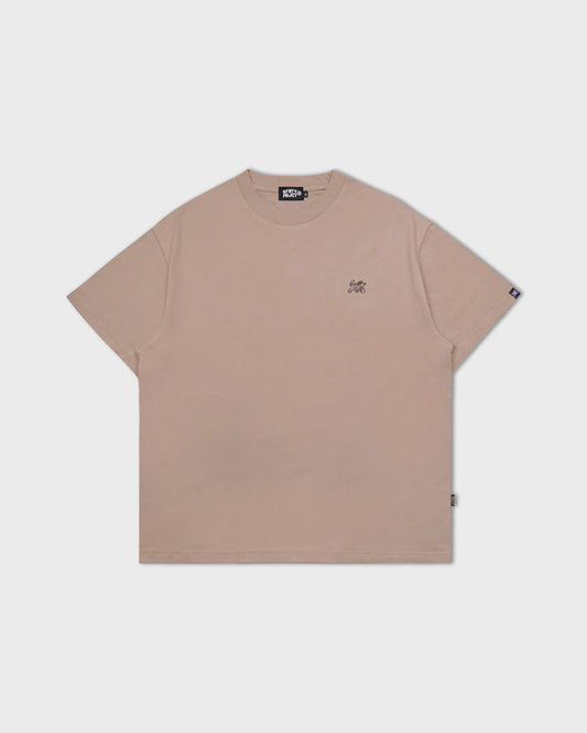 Noforty Oversize Tshirt Brown Trivale